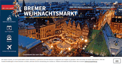 Desktop Screenshot of bremer-weihnachtsmarkt.de